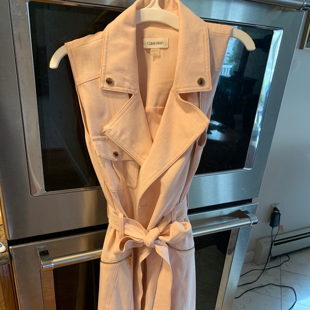 Calvin Klein moto tank dress